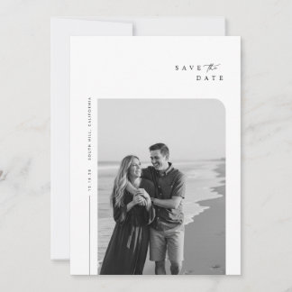 Bröllop-foto av minimalistisk Contemporary Spara Datumet