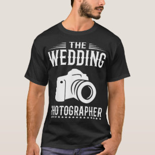Bröllop-fotografen Lustigt fotografera T Shirt