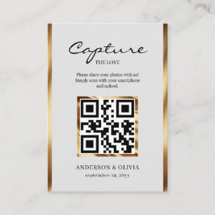  Bröllop-foton med QR-kodhöljeskort Tilläggskort