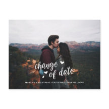 Bröllop Fotouppskjutning, aktuell datumändring