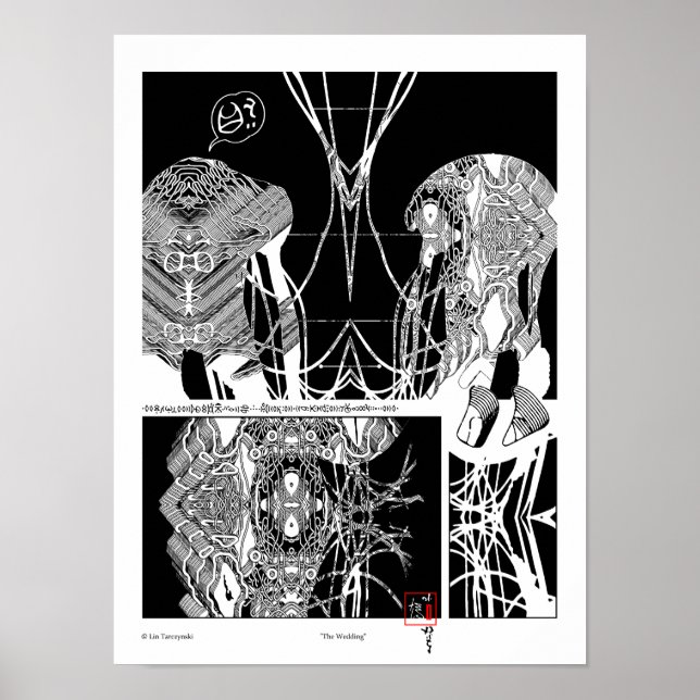 "Bröllop" från Mina favoritmartiska Tecknader Poster (Framsidan)