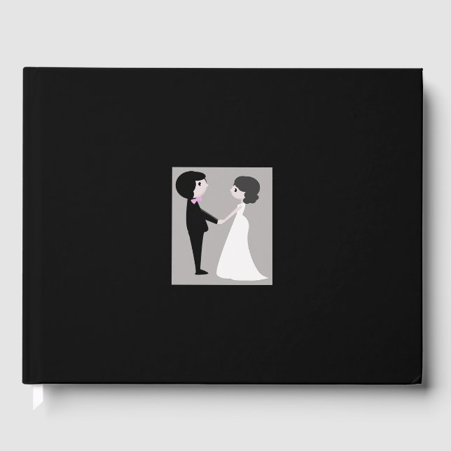 Bröllop 💒 gäst bok, till salu! gästböcker (Framsida)