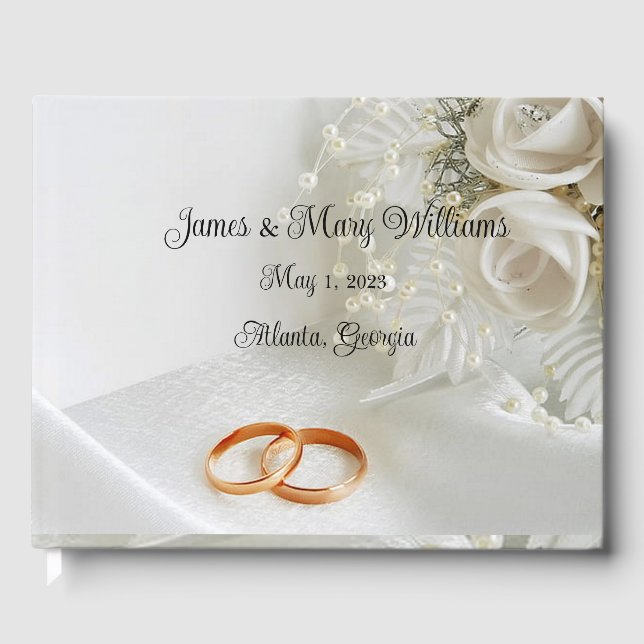 Bröllop Gästböcker (Framsida)