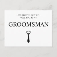 Bröllop Gästkort brudgumme och best man Förslag