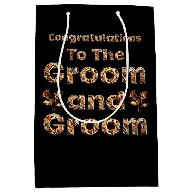 Bröllop Gift Bag (Framsidan)