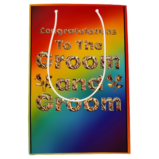 Bröllop Gift Bag (Framsidan)