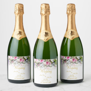 Bröllop Gift - Bride med färgad bröllop bouquet