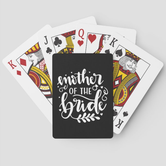 Bröllop Gift Budens mamma Casinokort (Baksidan)
