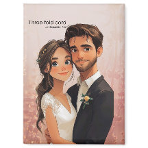 Bröllop Gift Magnet