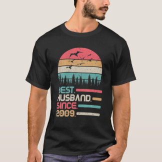 Bröllop gifta årsdagen 13 år Bästa Make T Shirt