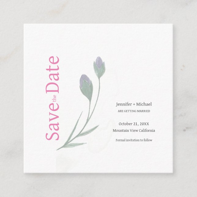 Bröllop Giftermål Calligraphy Blommigt Black White Tilläggskort (Framsida)