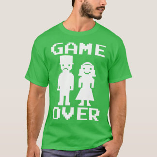 Bröllop Giftermål-spel över gromen T Shirt