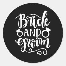 Bröllop-giftskam och groom