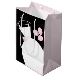 Bröllop Gown Rosa bag black black pastel medium