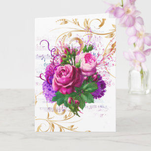 Bröllop Grattis Add Namn Lilac Ephemera Kort