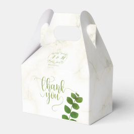 Bröllop Grön Chic Presentaskar