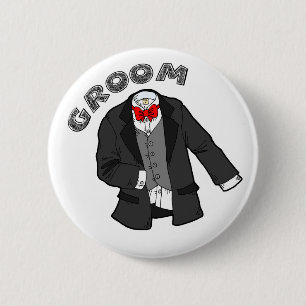 Bröllop Groom-knapp Knapp