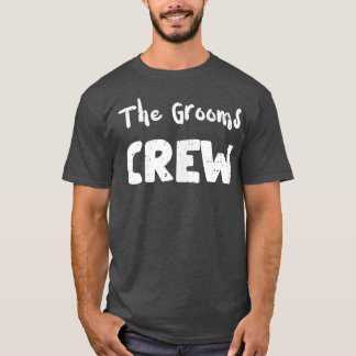 Bröllop Grooms CrewMarriage Ord T Shirt