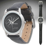 Bröllop Groomsman Gift Modern Monogram Coola Sport Armbandsur<br><div class="desc">Bröllop Groomsman Marskalkars Gift Modern Monogram Coola Sports Watch. Groomsman, vintagens första monogram namn och den klassiska coolans klocka. Klicka på Anpassa mallen om du vill anpassa den snabbt och enkelt. 30 dagars återbetalningsgaranti. Fraktaser över hela världen snabbt. Bröllop Groomsman ger Modern Monogram Coola Sports Watch. Skapat av artist RjFxx...</div>