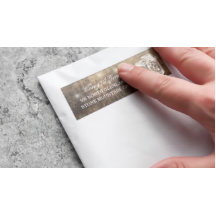 Bröllop Guest Adress Mason Burk Wood String Light