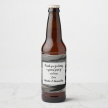 Bröllop Guest Black Grått Feather Modern tack