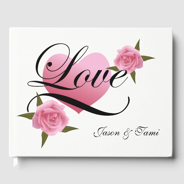 Bröllop Guest Bok (Framsida)