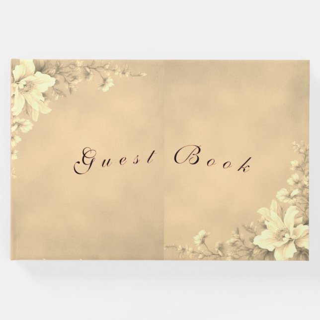 Bröllop Guest Bok (Framsida)