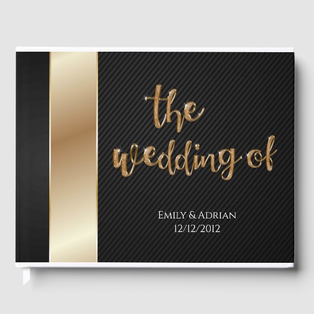 Bröllop Guest Bok (Framsida)