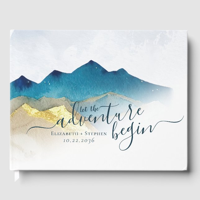 Bröllop Guest Bok (Framsida)