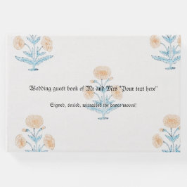 Bröllop Guest Bok personifierbar klassisk konst