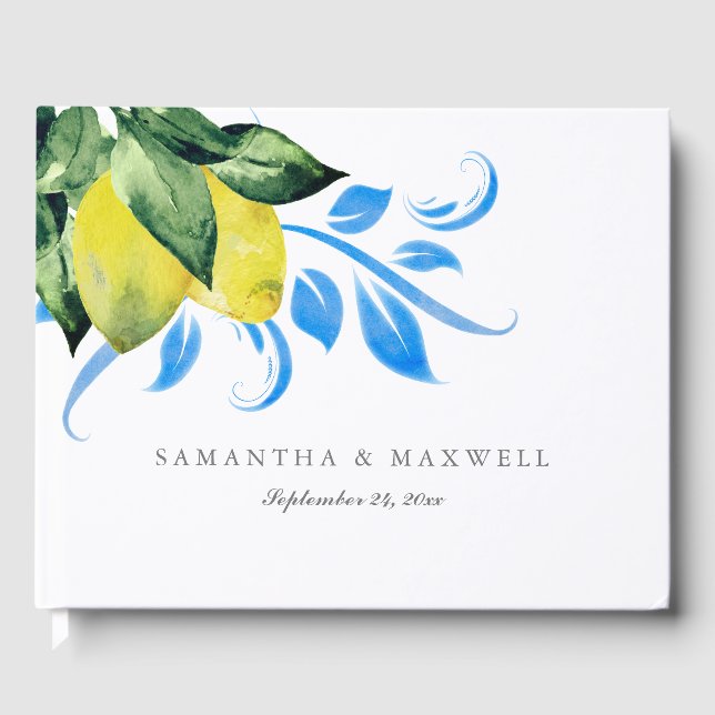 Bröllop Guest Bokar Gästböcker (Framsida)