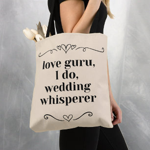 Bröllop, händelseplanerare, Guru Business Tote Tygkasse
