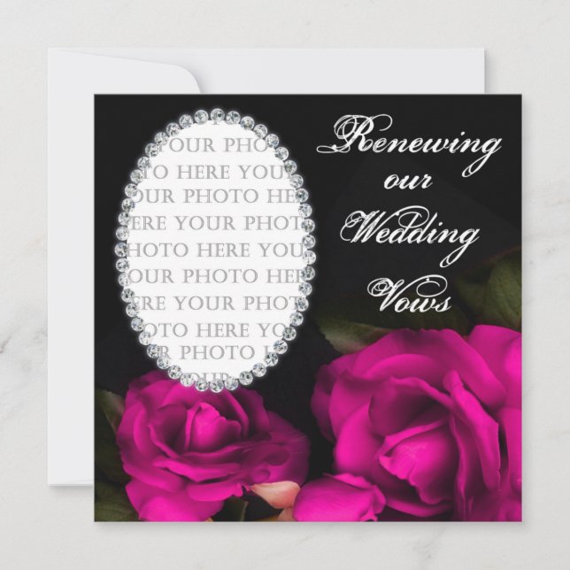 Bröllop har förnyats - inbjudan - Foto (Framsida)