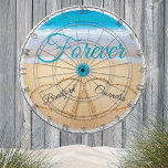 Bröllop Hearts i Sand Forever-mottagningsspelen Darttavla<br><div class="desc">Bröllop Hearts in Sand Forever receptions Games Dart Board</div>