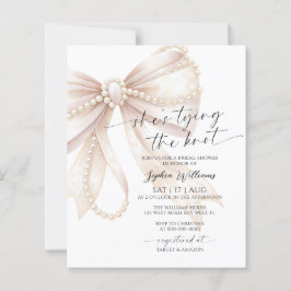 Bröllop: Hon knyter knuten Pärlbröllopsfest