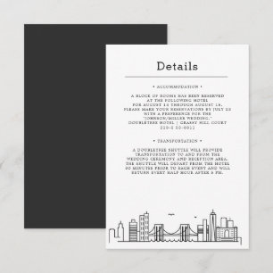 Bröllop i Brooklyn Information om gästinformatio Tilläggskort
