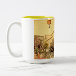 Bröllop i Coimbras' Chapel. Braga - Portugal Två-Tonad Mugg