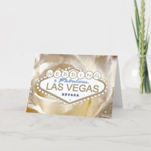 BRÖLLOP I FABULÖST LAS VEGAS-KORT KORT