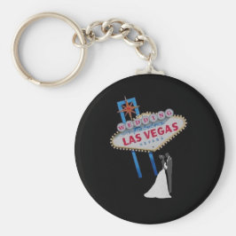 Bröllop i Fabulous Las Vegas Keychain Nyckelring