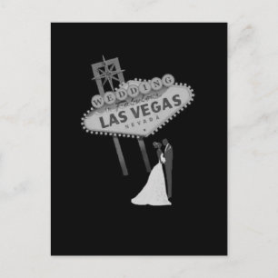 BRÖLLOP i Fabulous Las Vegas Postcard Vykort