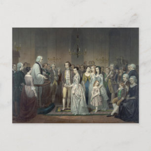 Bröllop i George Washington vykort