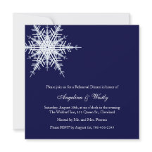 Bröllop i inbjudan till kallblossare för vinter