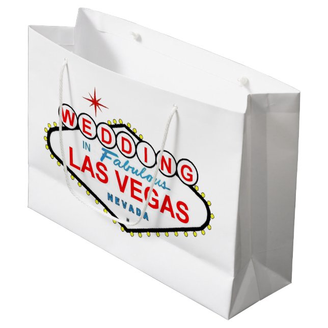 BRÖLLOP I LAS VEGAS GIFT BAG (Framsidan Vinklad)