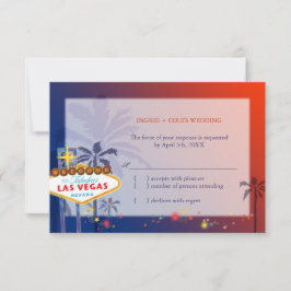 Bröllop i Las Vegas Nevada OSA Kort