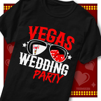 Bröllop i Las Vegas Sällskap för Sjungande Möhippa T Shirt
