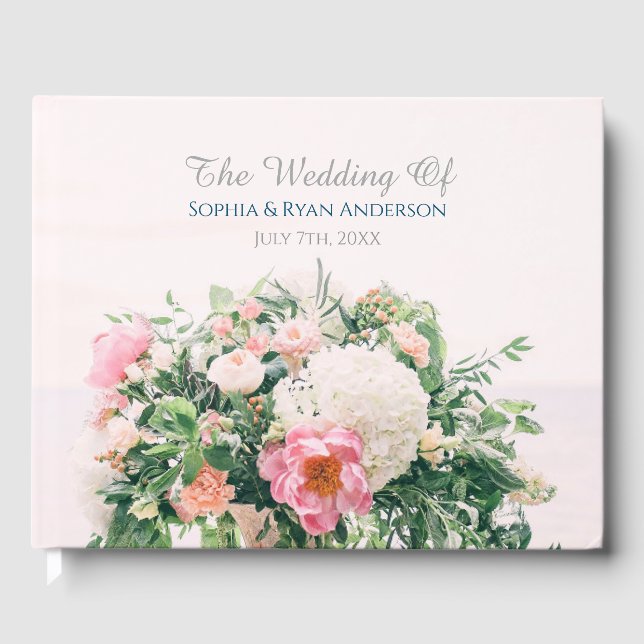 Bröllop i, Namn & Date, DIY Photos Gästböcker (Framsida)