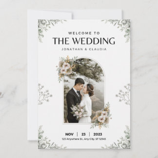 Bröllop i naturen inbjudningar