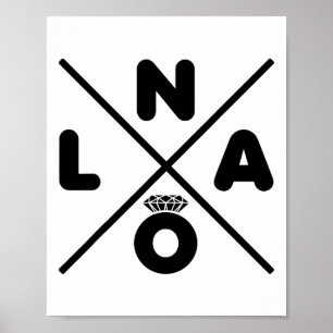 Bröllop i New Orleans Nola Speningsfest för Brudgu Poster