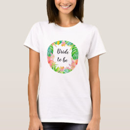 Bröllop i Paradise bride to be T Shirt