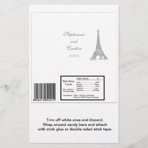 Bröllop i Paris Hersheys stora Pub Wrapper